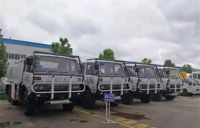 程力特種車出口聯合國